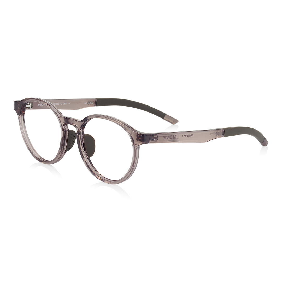 OWNDAYS | MOVE Light Brown Full Rim Boston left side